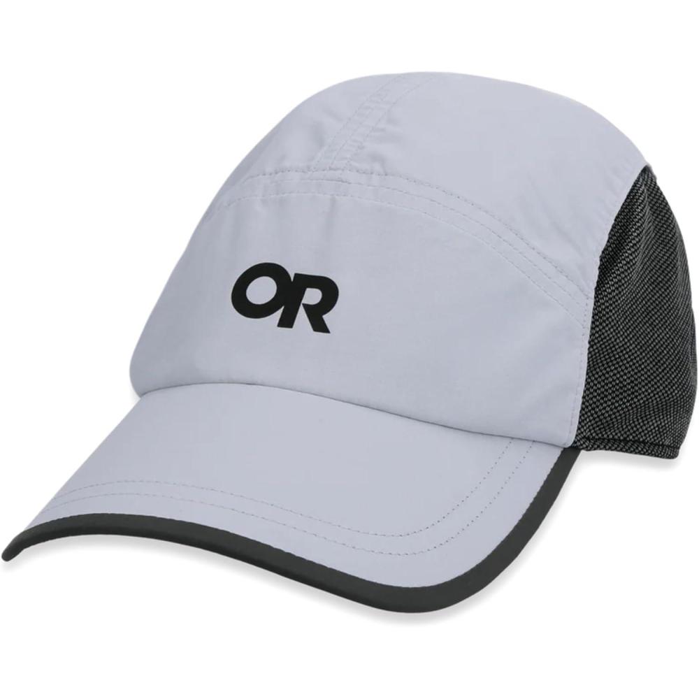 image:imageOutdoor Research Swift Cap Lightweight UPF Sun Hat with Breathable Mesh for Men amp Women Hiking Running and TravelSolid Titanium Reflective