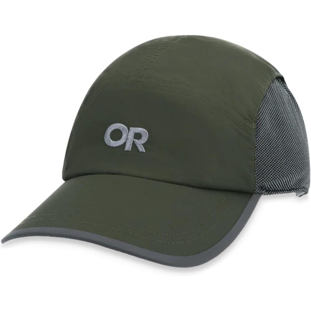 image:imageOutdoor Research Swift Cap Lightweight UPF Sun Hat with Breathable Mesh for Men amp Women Hiking Running and TravelVerdeDark Grey