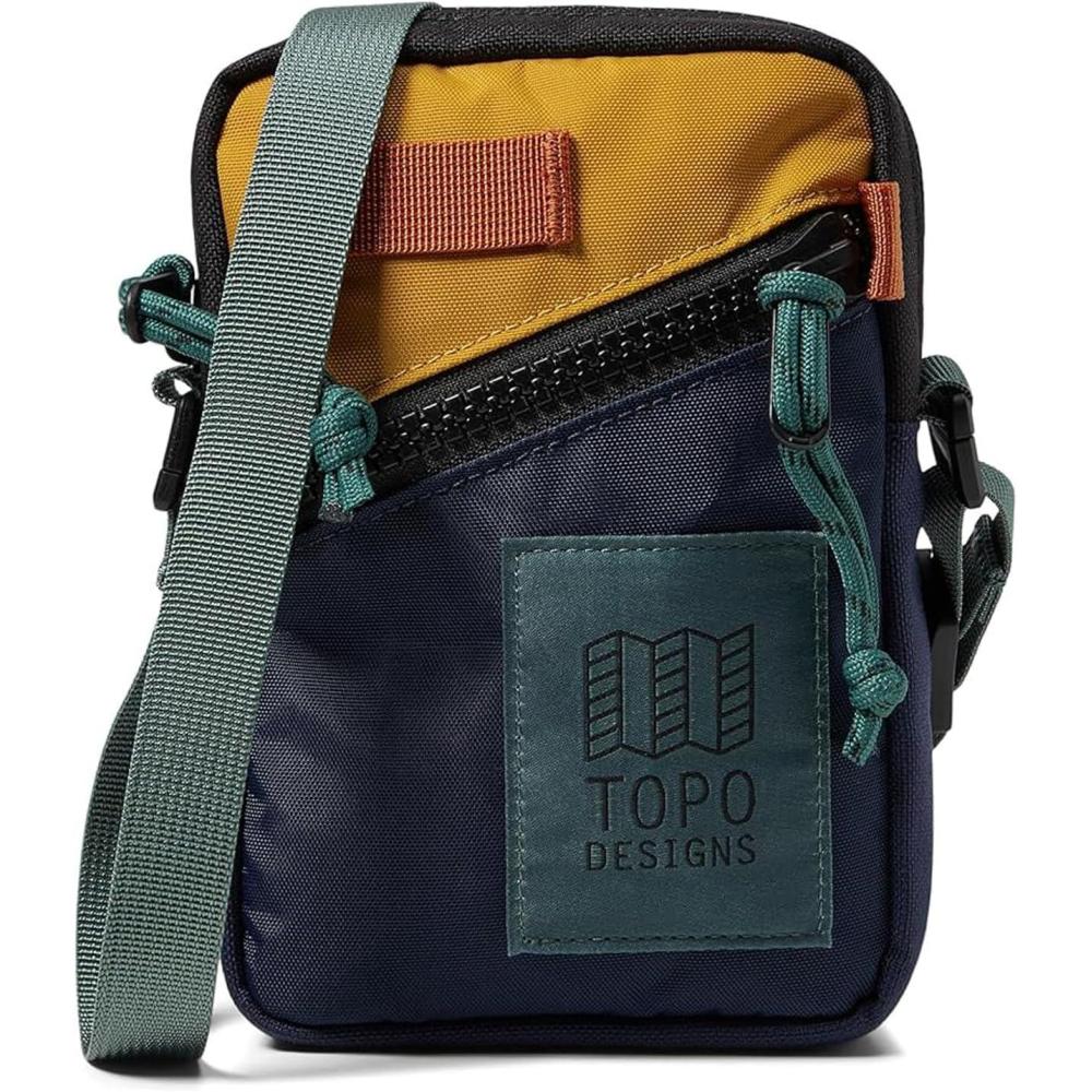 image:imageTopo Designs Unisex Mini Shoulder BagNavyMustard 1