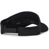 Black Clover Bamboo Visor 2 Adjustable Hat – Polyester-Blend Construction – Curved Brim – Pull-on Style Black Visor/3d Black Clover One Size One Size