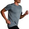 Brooks Men’s Luxe Short Sleeve Running Tee, Ultra-Soft, Fast-Drying Performance T-Shirt with Breathability & UPF 50+ Sun Protection