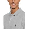 INTERLOCK POLO SHIRT(Heather Gray)