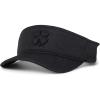 Black Clover Bamboo Visor 2 Adjustable Hat – Polyester-Blend Construction – Curved Brim – Pull-on Style Black Visor/3d Black Clover One Size One Size