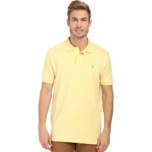 INTERLOCK POLO SHIRT(Lemon Frost)
