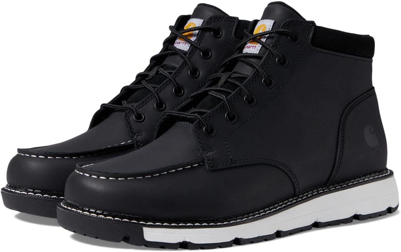 image:imageCarhartt Millbrook 5 Moc Soft Toe Wedge BootBlack Oil Tanned