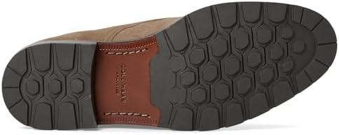 image:imageCole Haan Mens Roundhill Grand Chukka Boots Morel SuedeDark NaturalWater Resistant 8