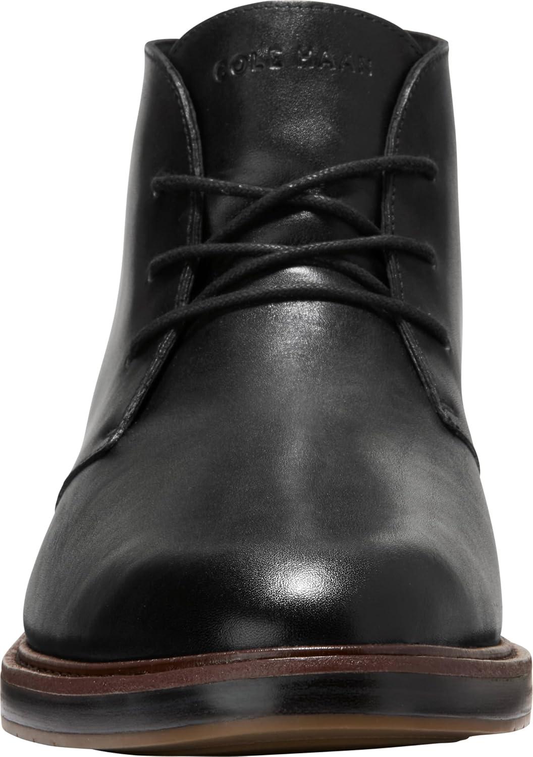 image:imageCole Haan mens Boots Judson Grand Chukka BootsBlack WaterproofBlackBlack