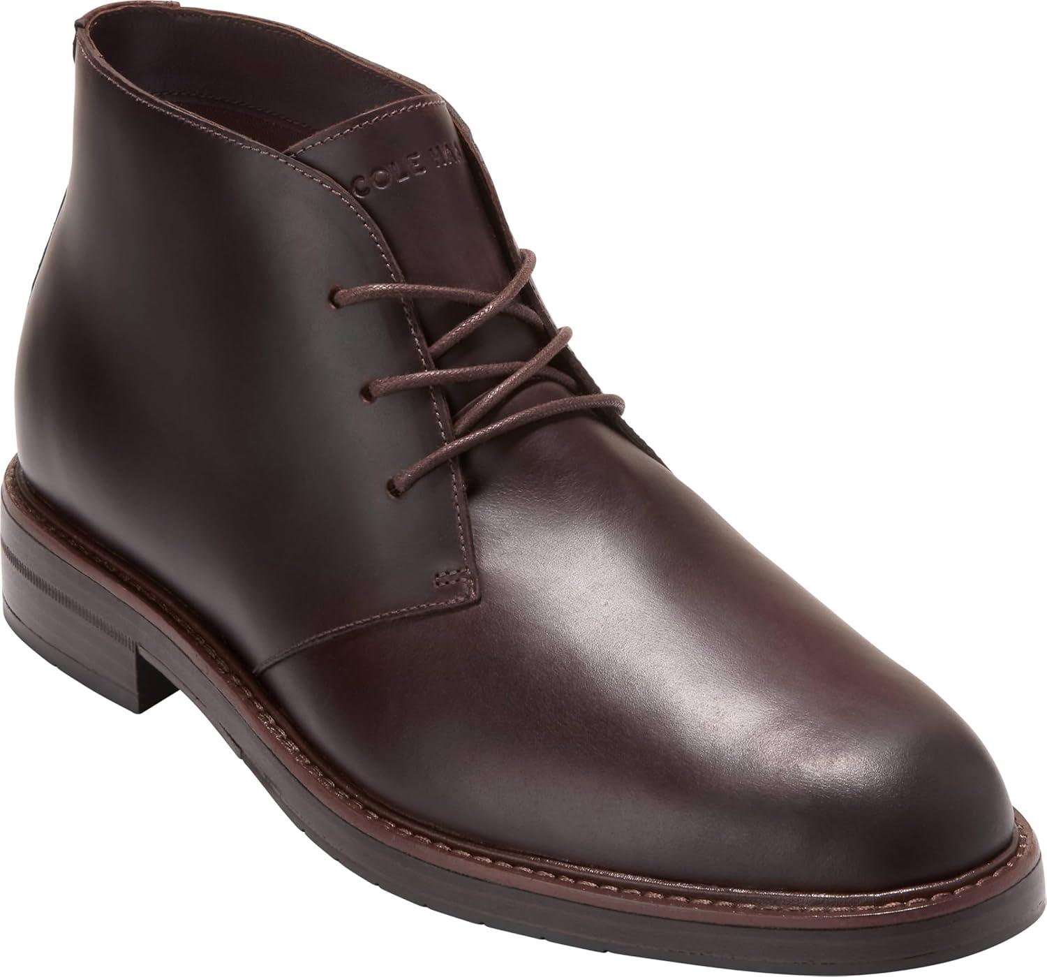 image:imageCole Haan mens Boots Judson Grand Chukka BootsMadeiraDark Natural Water Resistant