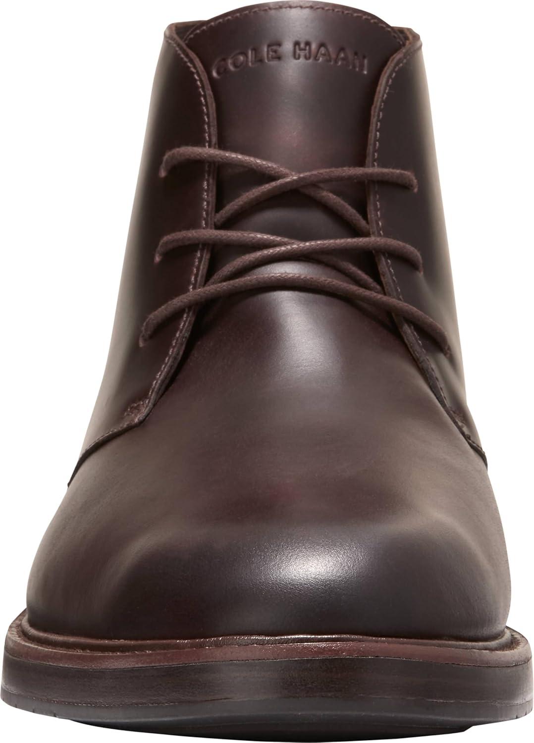 image:imageCole Haan mens Boots Judson Grand Chukka BootsMadeiraDark Natural Water Resistant