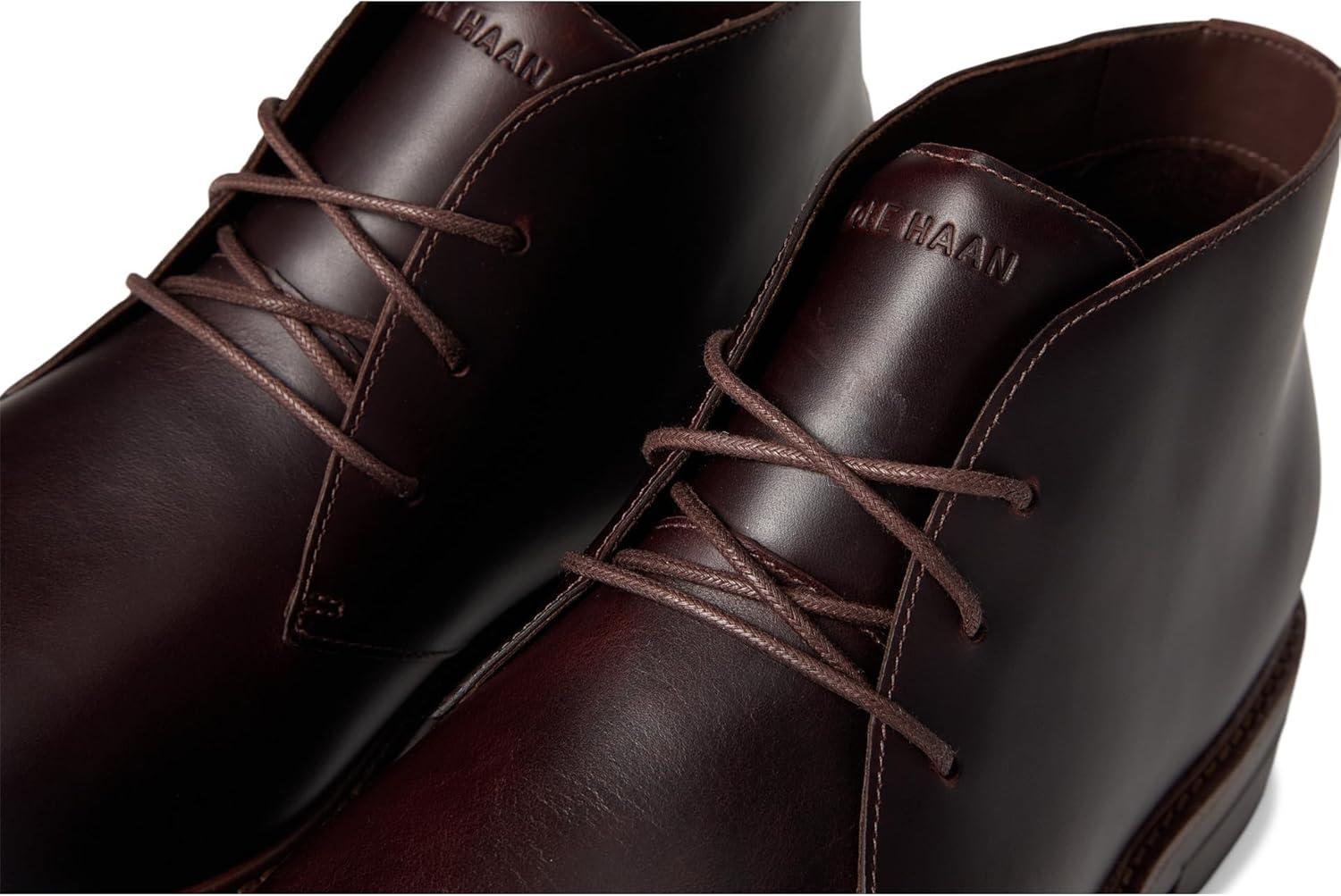 image:imageCole Haan mens Boots Judson Grand Chukka BootsMadeiraDark Natural Water Resistant
