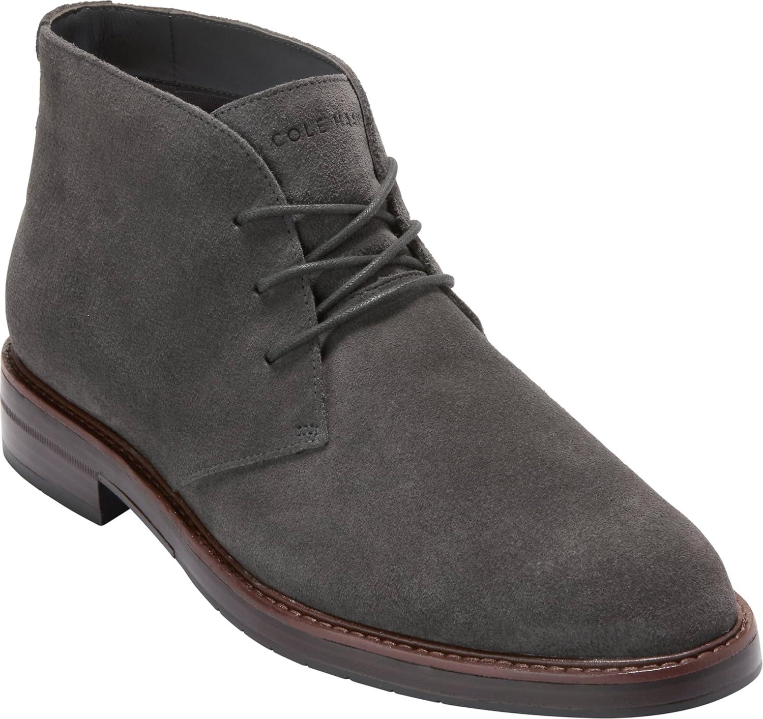 image:imageCole Haan mens Boots Judson Grand Chukka BootsRaven SuedeDemitasse Water Resistant
