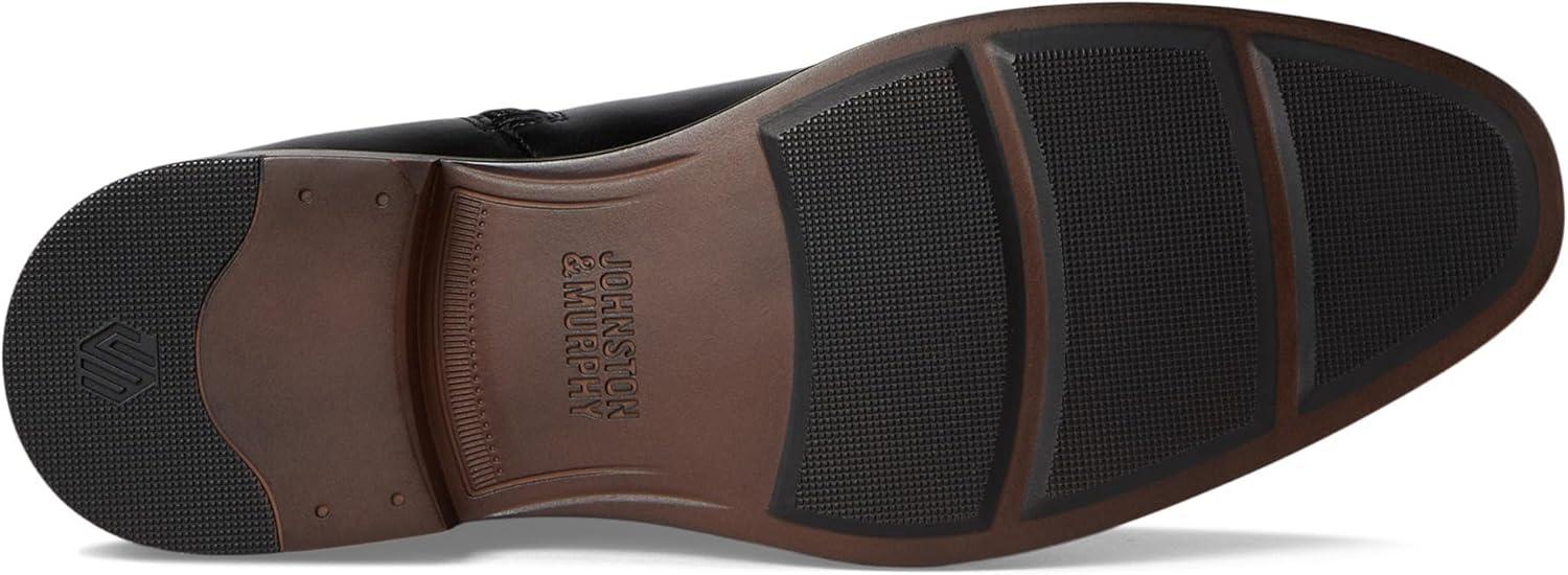 image:imageJohnston amp Murphy mens Reeve Zip BootsBlack Full Grain