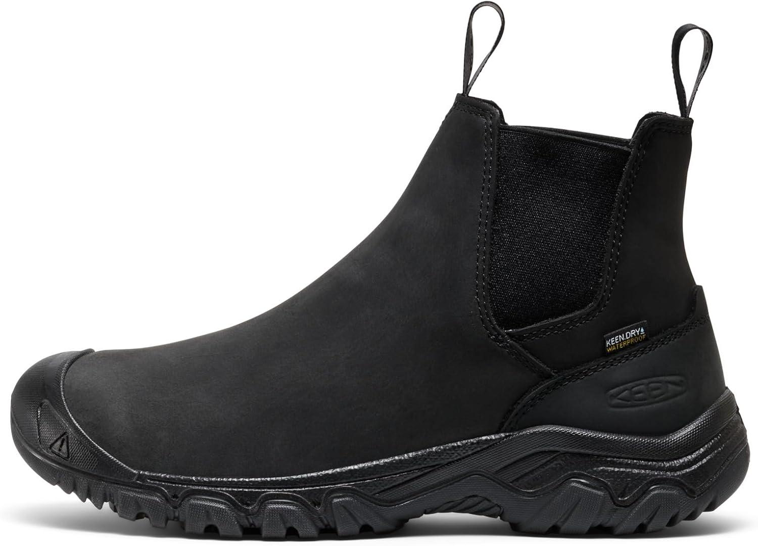 image:imageKEEN mens Anchorage 4 Waterproof Pull on Durable InsulatedBlackBlack