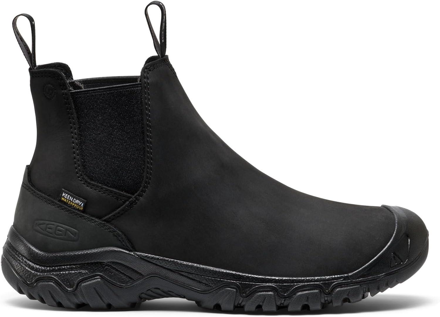 image:imageKEEN mens Anchorage 4 Waterproof Pull on Durable InsulatedBlackBlack