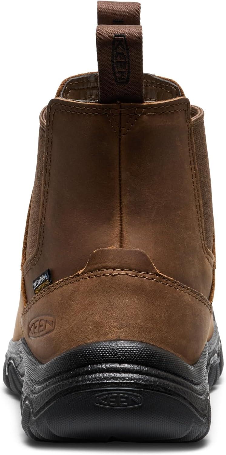 image:imageKEEN mens Anchorage 4 Waterproof Pull on Durable InsulatedDark EarthBlack