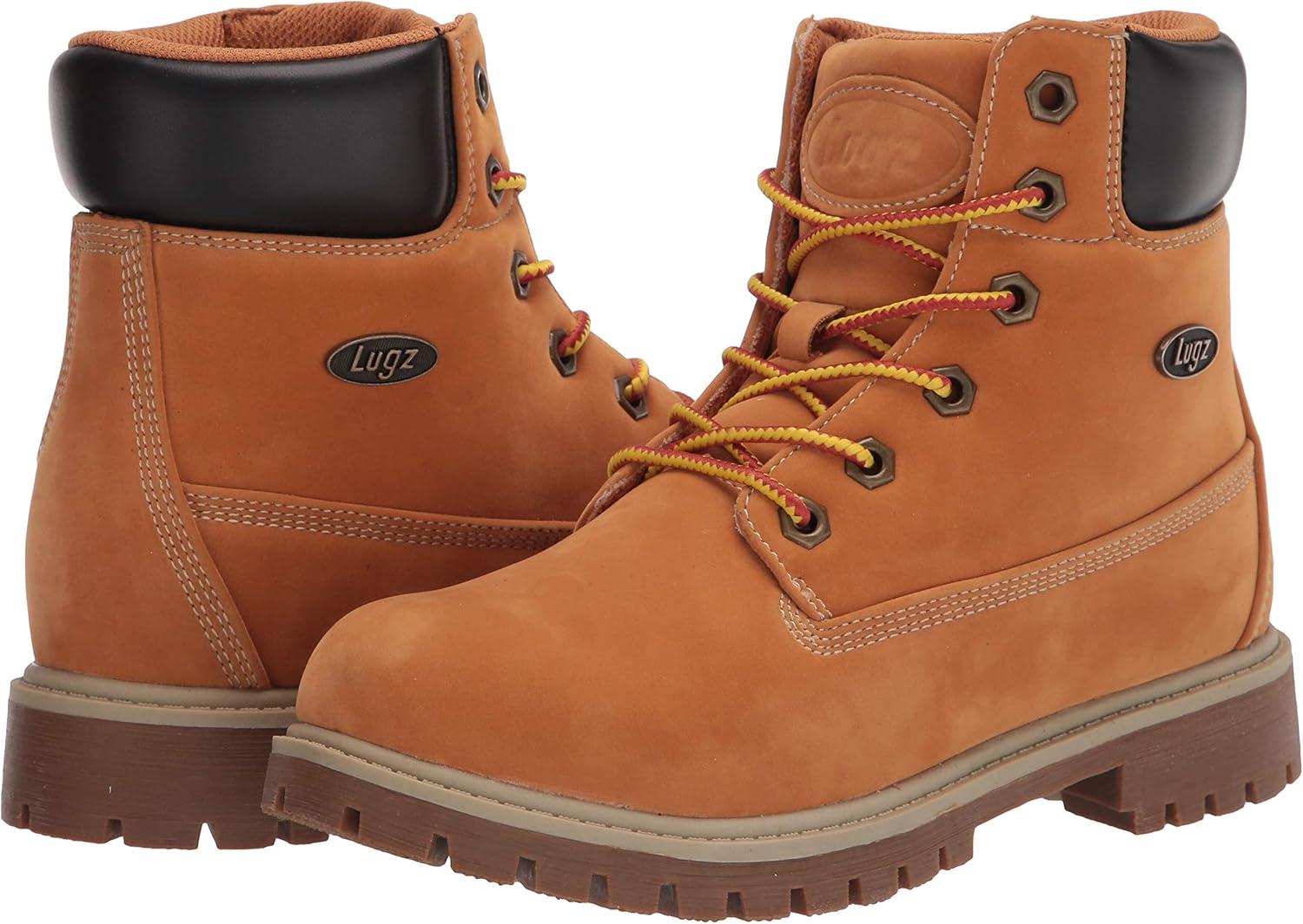 image:imageLugz Mens Rucker Hi Lace Up Boots Hiking ShoeGolden WheatBarkCreamGum