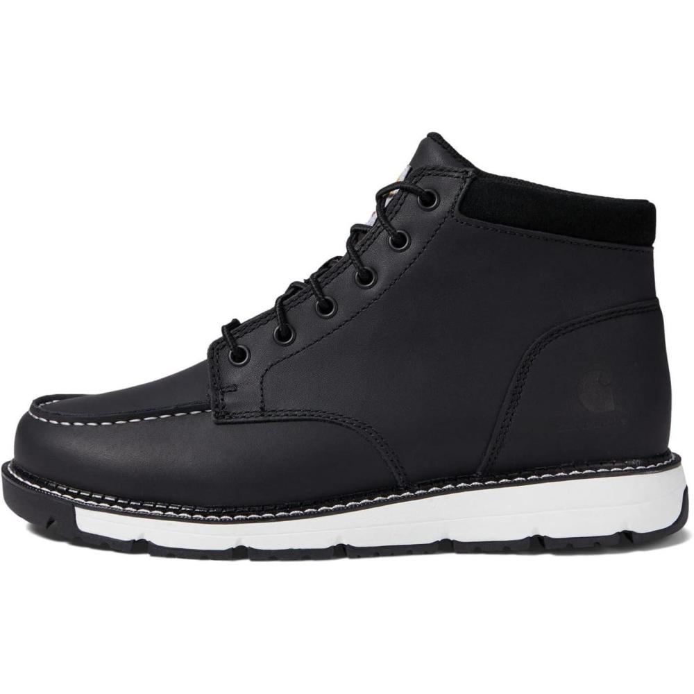 image:imageCarhartt Millbrook 5 Moc Soft Toe Wedge BootBlack Oil Tanned
