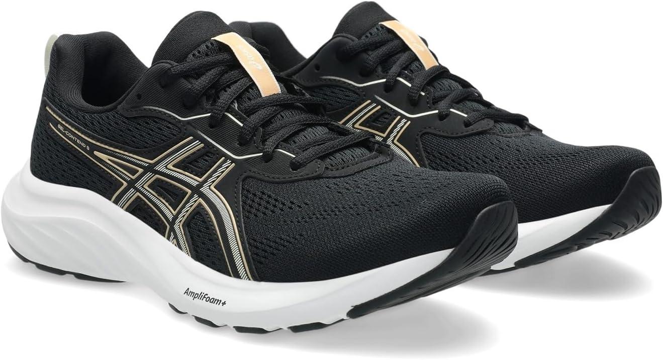 image:imageASICS Womens GelContend 9 Running ShoesBlack Apricot Crush