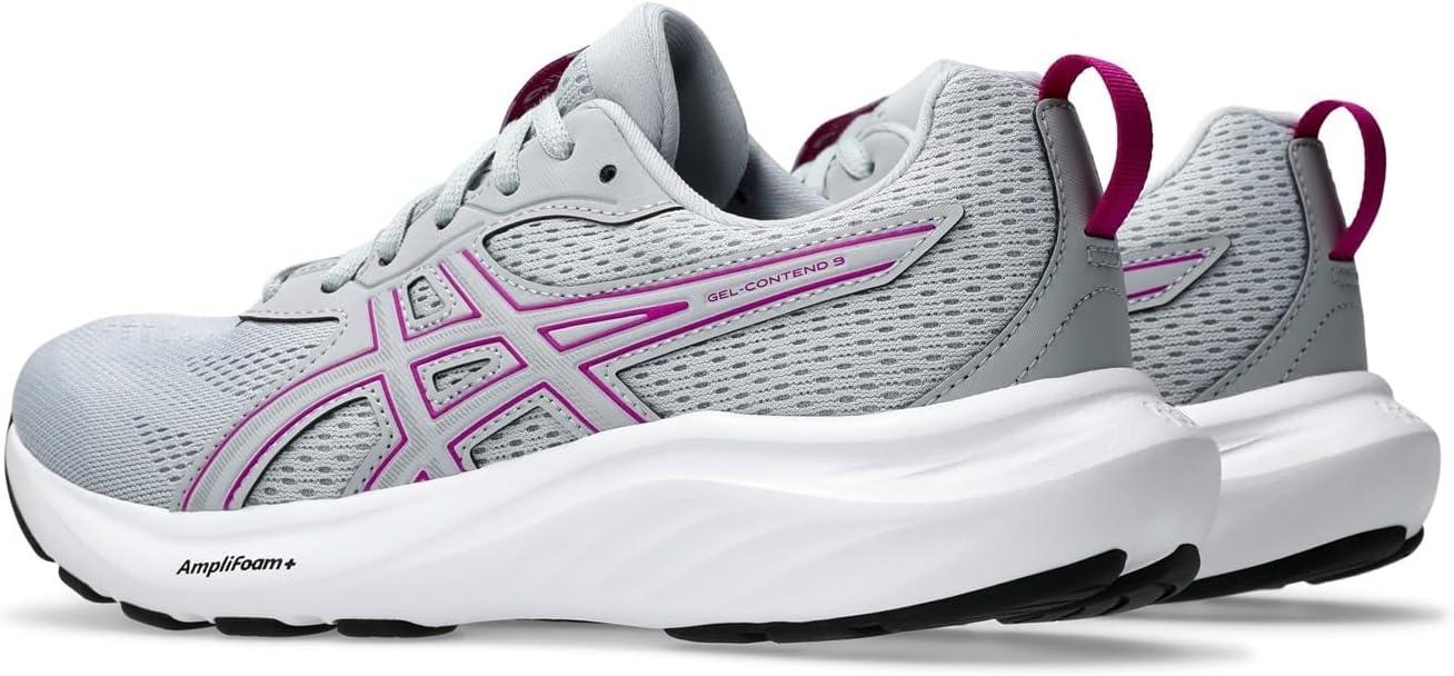 image:imageASICS Womens GelContend 9 Running ShoesPiedmont Grey Purple Spectrum