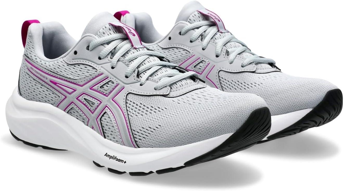 image:imageASICS Womens GelContend 9 Running ShoesPiedmont Grey Purple Spectrum