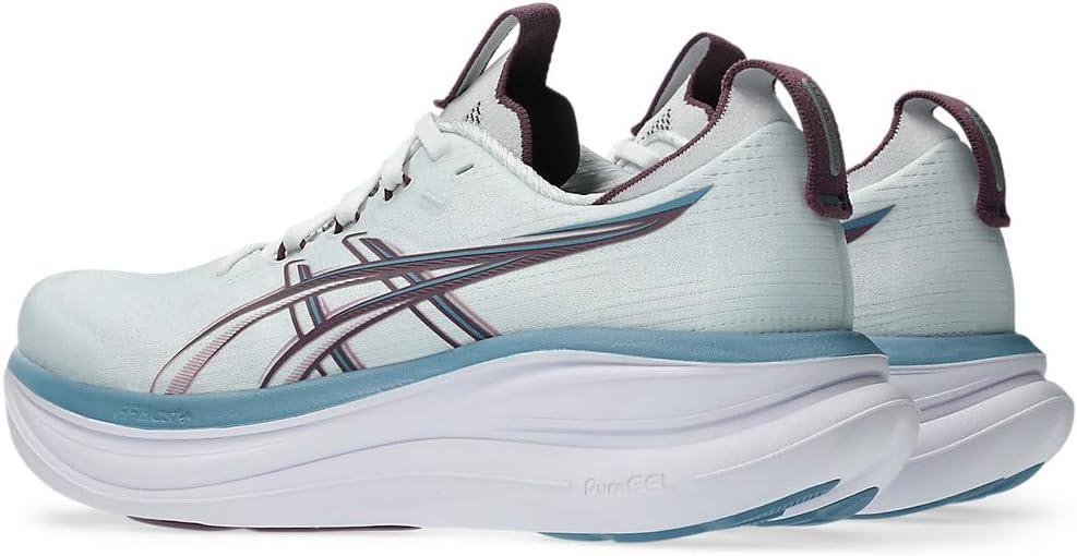 image:imageASICS Womens GelNimbus 28 Running ShoesArctic Blue Velvet Purple