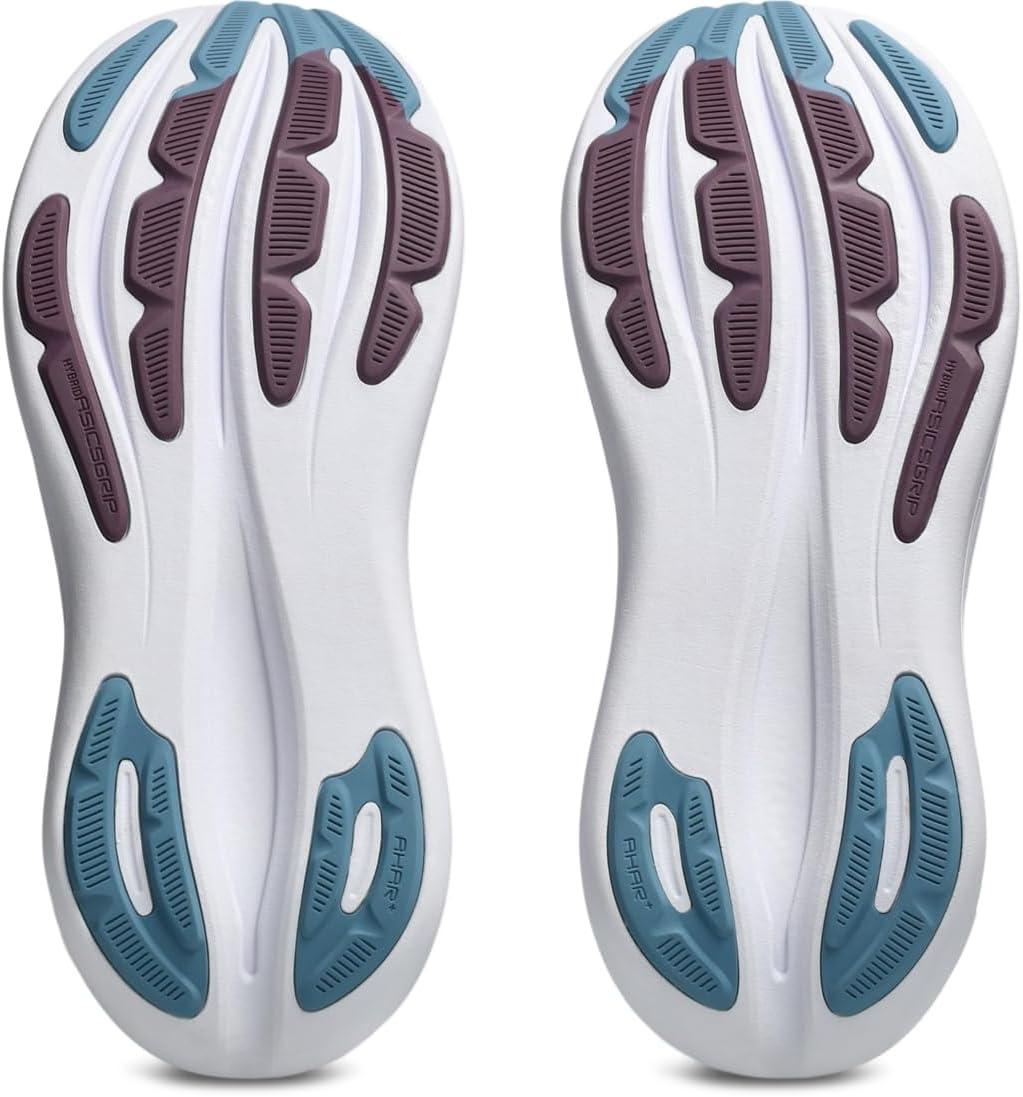 image:imageASICS Womens GelNimbus 28 Running ShoesArctic BlueVelvet Purple