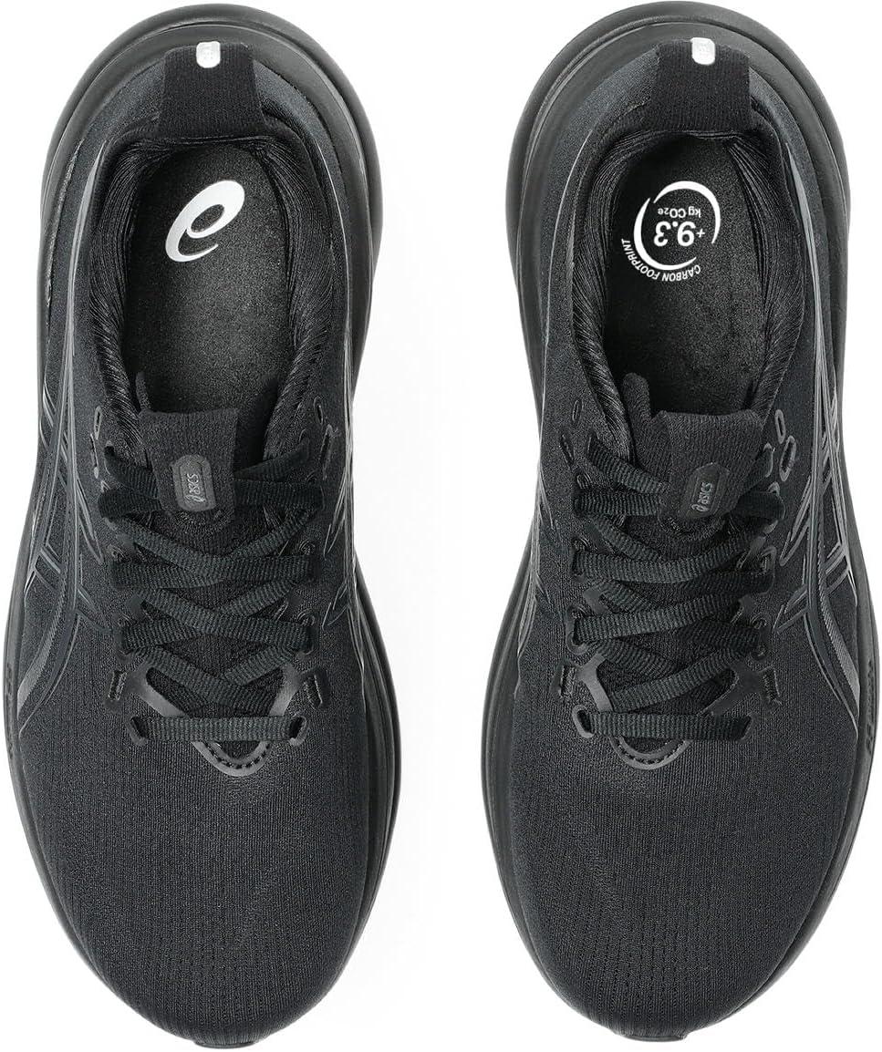 image:imageASICS Womens GelNimbus 28 Running ShoesBlack Graphite Grey