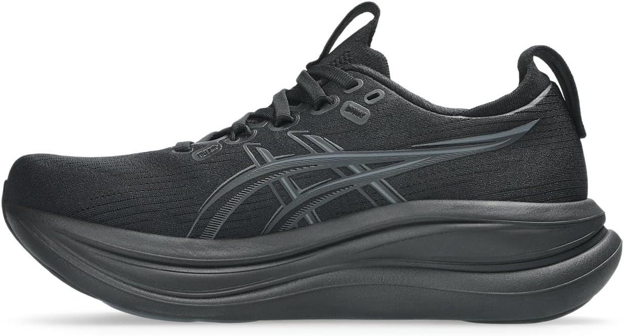 image:imageASICS Womens GelNimbus 28 Running ShoesBlack Graphite Grey