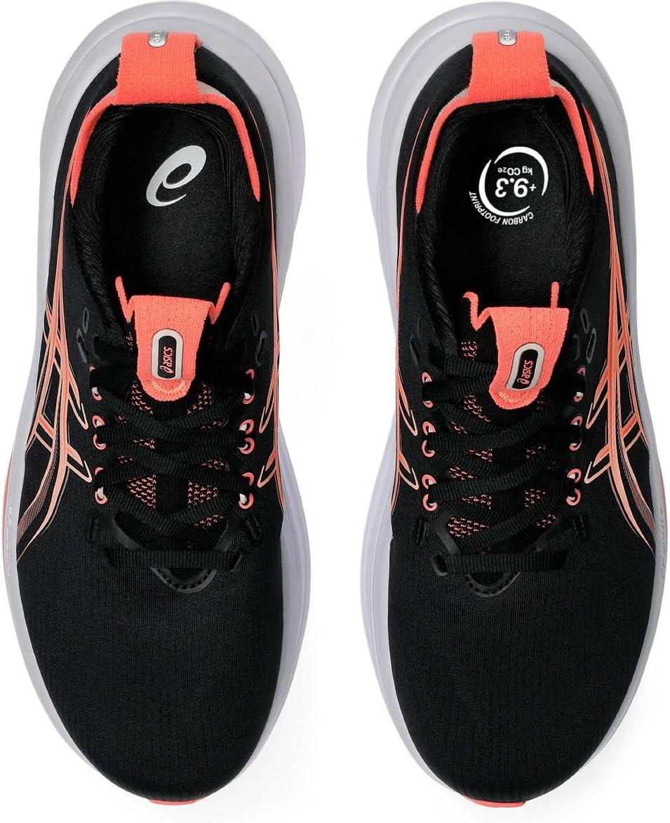 image:imageASICS Womens GelNimbus 28 Running ShoesBlack Pearl Pink
