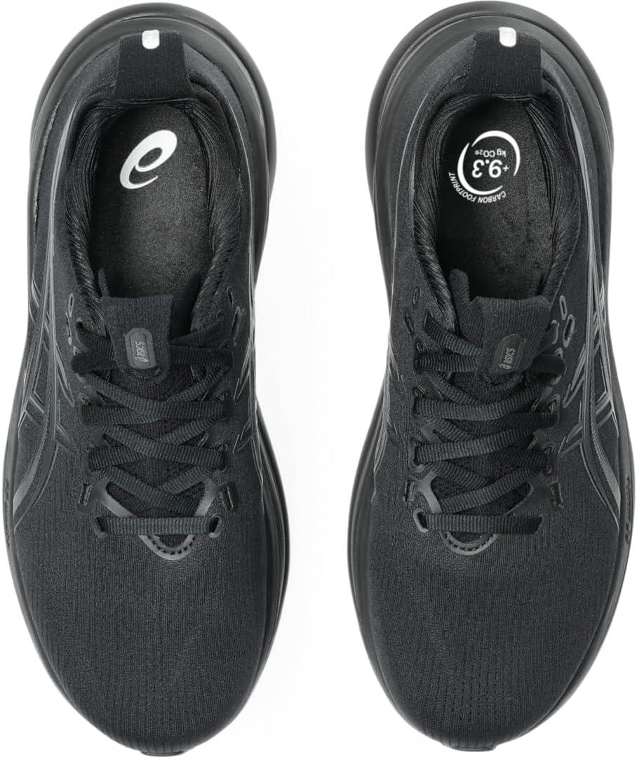 image:imageASICS Womens GelNimbus 28 Running ShoesBlackGraphite Grey