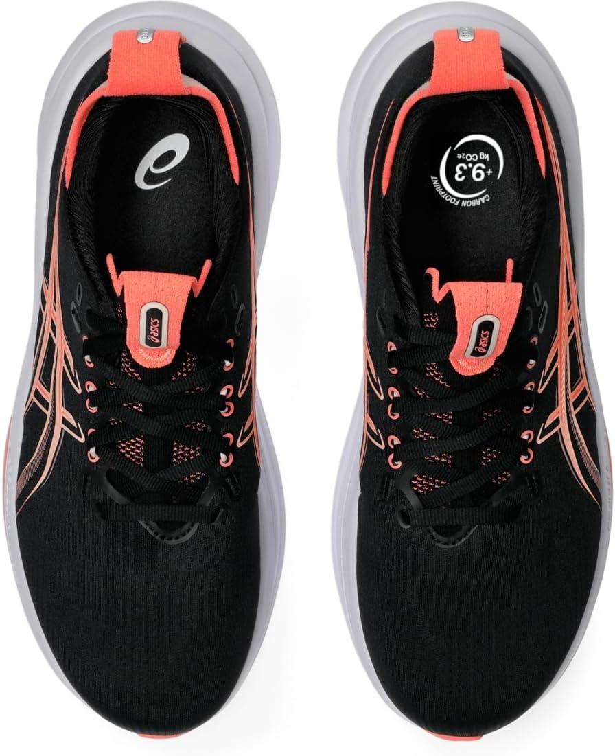 image:imageASICS Womens GelNimbus 28 Running ShoesBlackPearl Pink