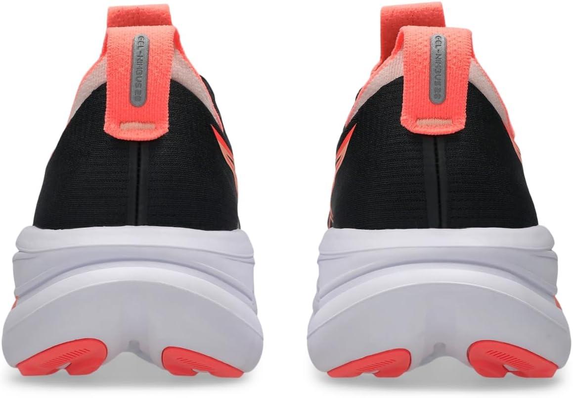 image:imageASICS Womens GelNimbus 28 Running ShoesBlackPearl Pink