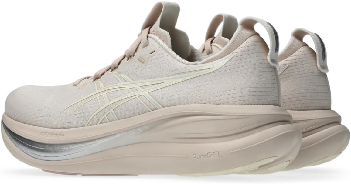 image:imageASICS Womens GelNimbus 28 Running ShoesMineral BeigeCream