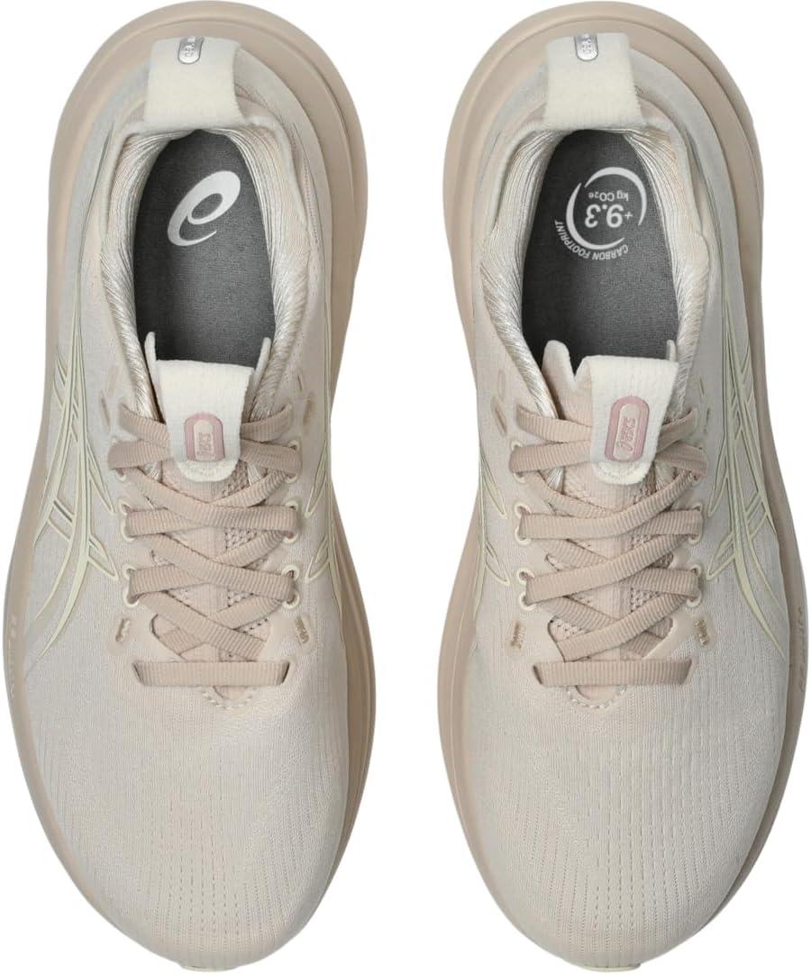 image:imageASICS Womens GelNimbus 28 Running ShoesMineral BeigeCream