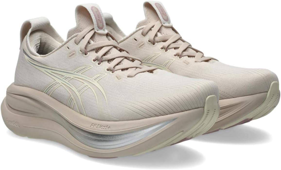 image:imageASICS Womens GelNimbus 28 Running ShoesMineral BeigeCream