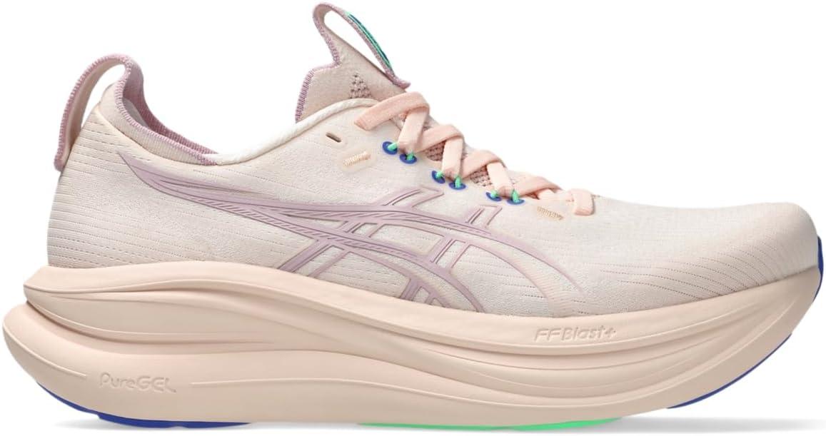 image:imageASICS Womens GelNimbus 28 Running ShoesPearl PinkMorganite