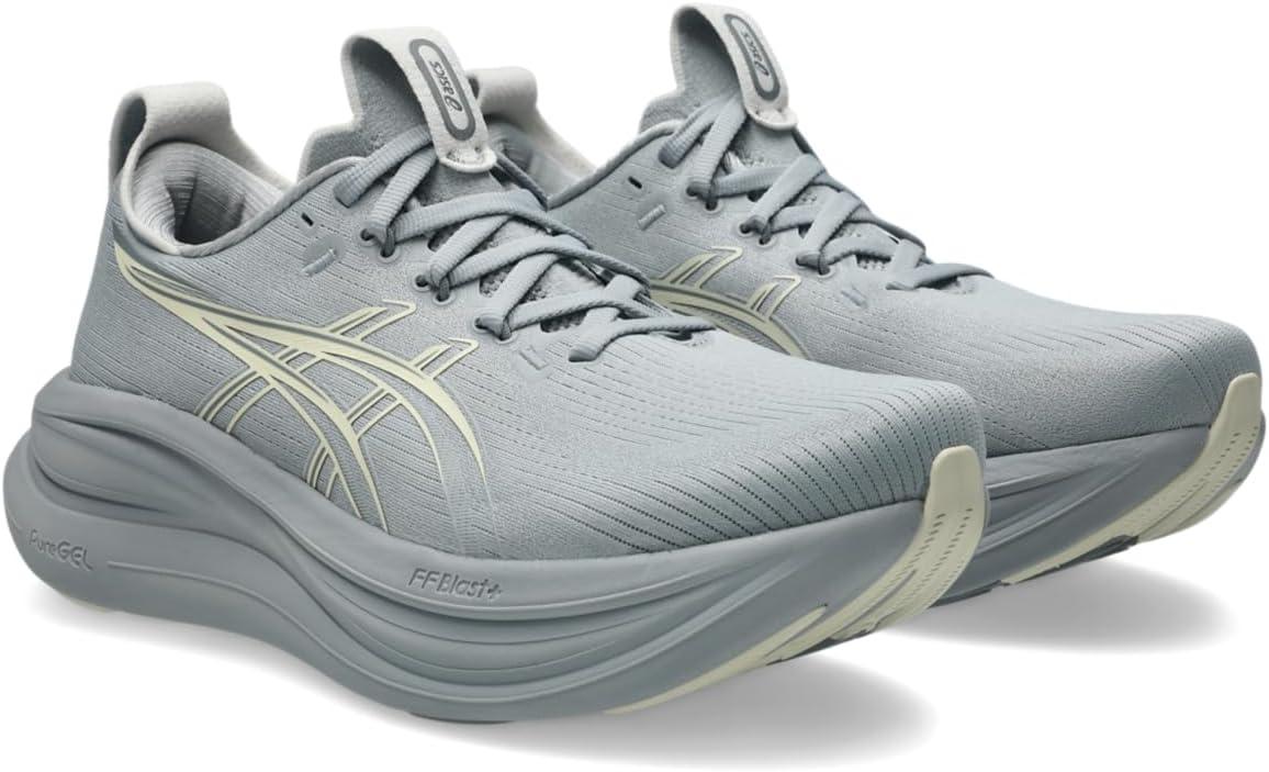 image:imageASICS Womens GelNimbus 28 Running ShoesPiedmont GreyCream