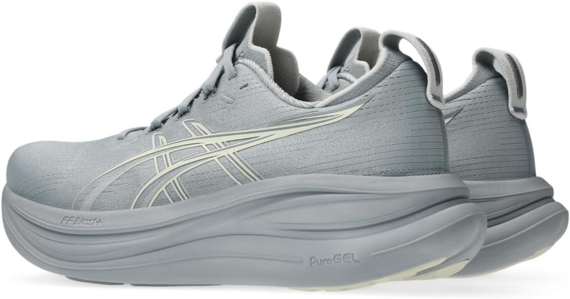 image:imageASICS Womens GelNimbus 28 Running ShoesPiedmont GreyCream