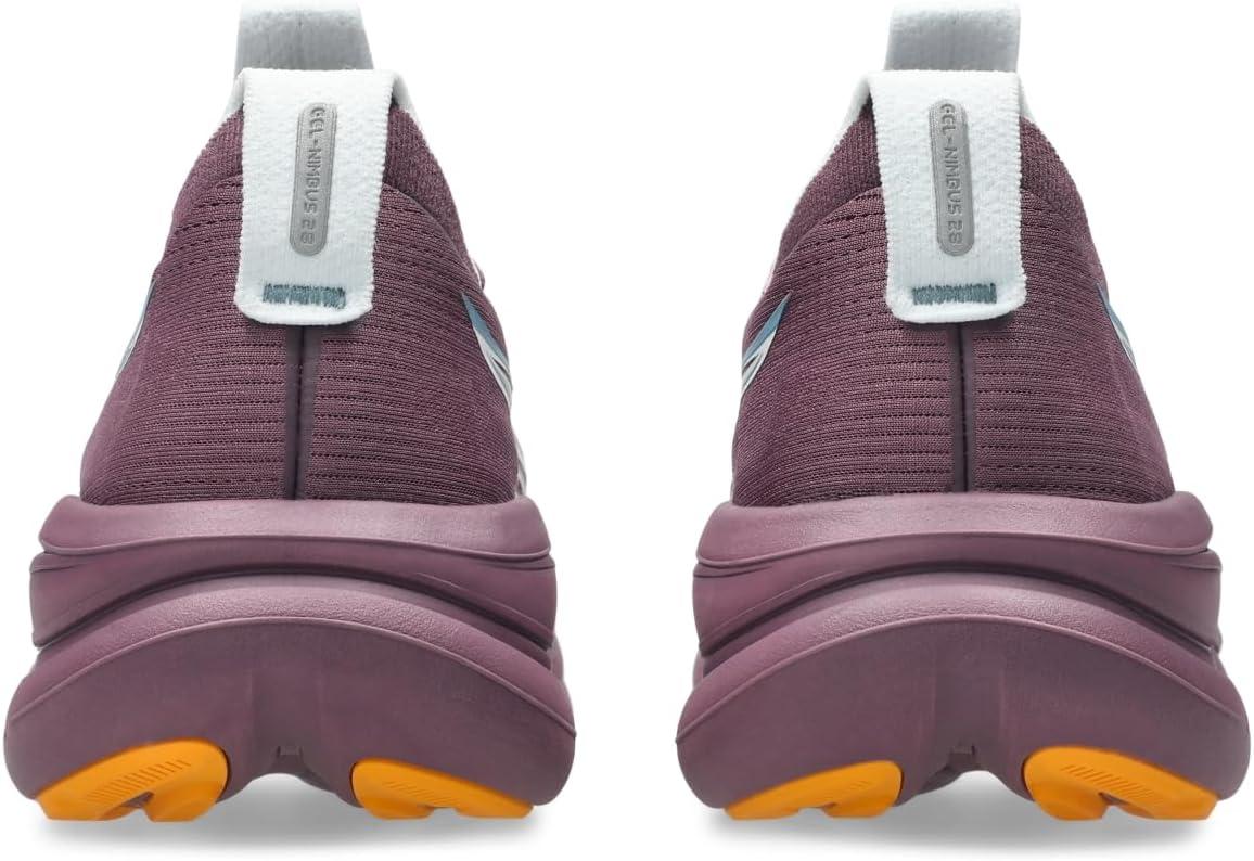 image:imageASICS Womens GelNimbus 28 Running ShoesVelvet PurpleArctic Blue
