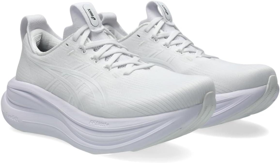image:imageASICS Womens GelNimbus 28 Running ShoesWhiteWhite