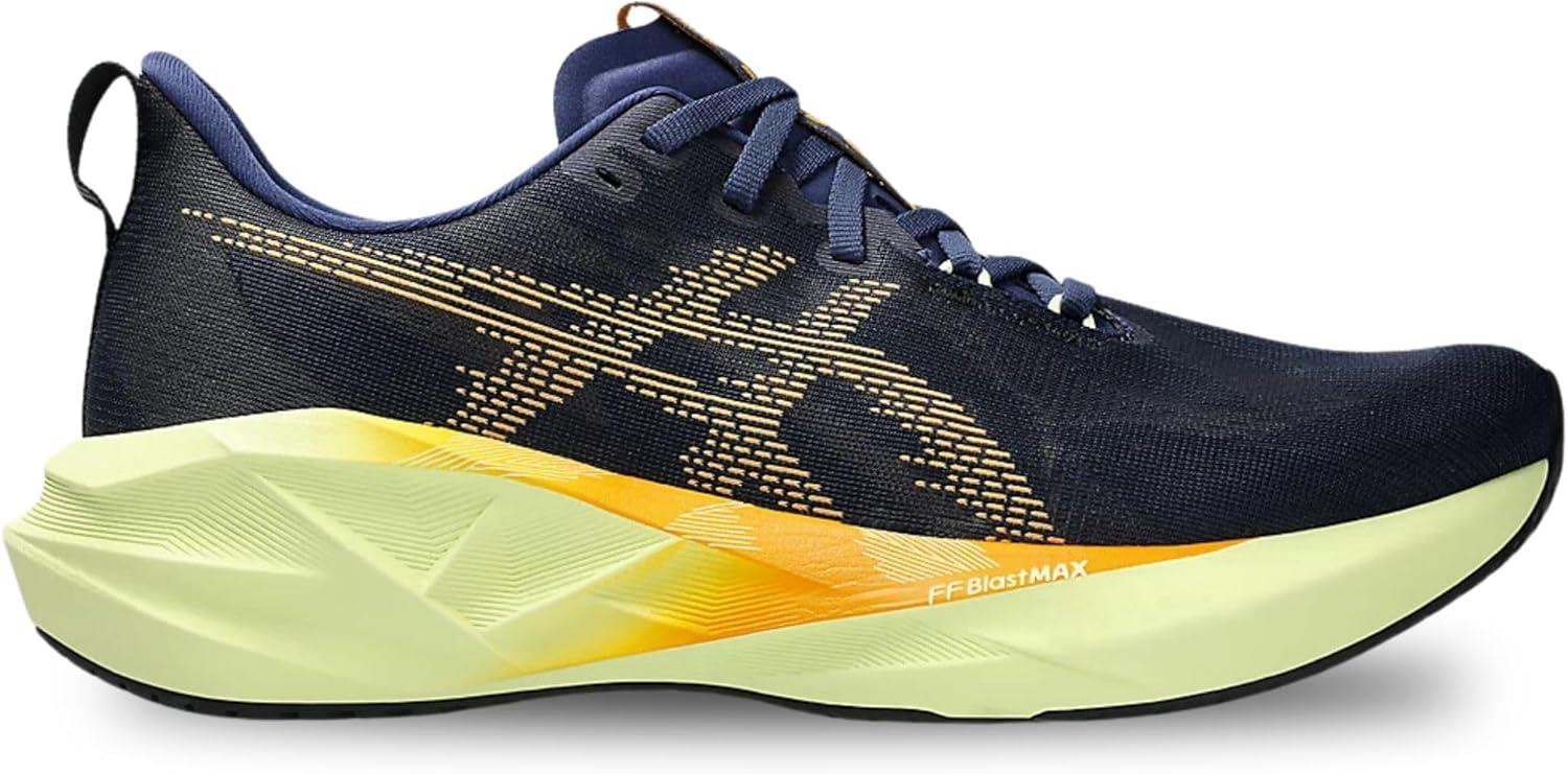 image:imageASICS Womens NOVABLAST 5 Running ShoesIndigo Blue Amber