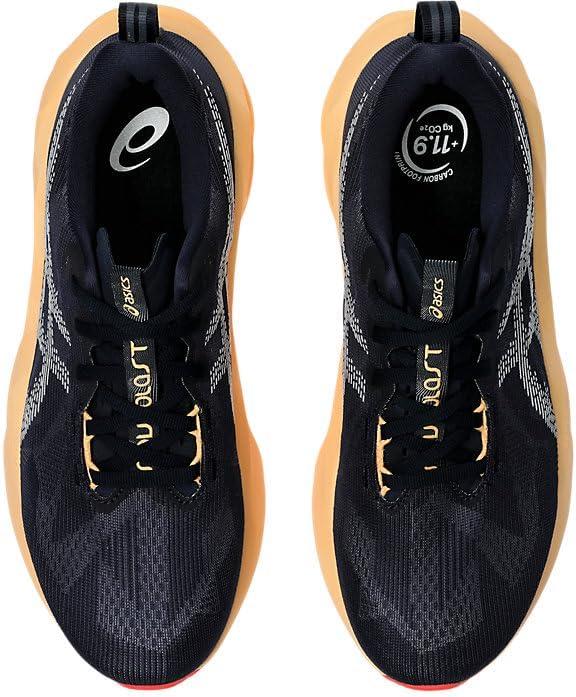 image:imageASICS Womens NOVABLAST 5 Running ShoesMidnightOrange Glow