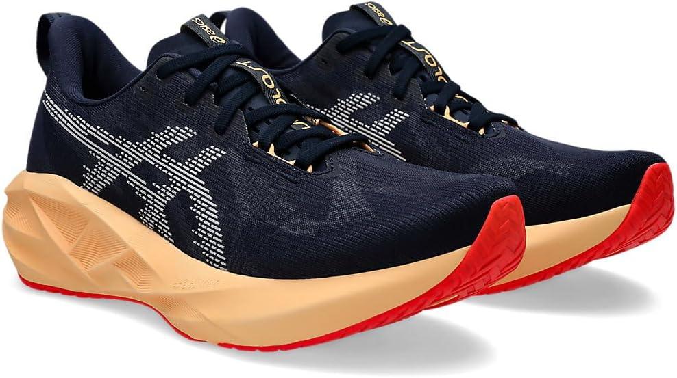 image:imageASICS Womens NOVABLAST 5 Running ShoesMidnightOrange Glow
