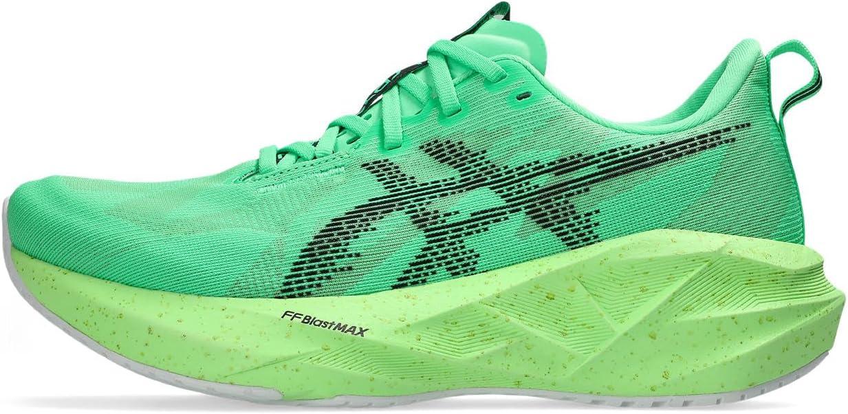 image:imageASICS Womens NOVABLAST 5 Running ShoesVital Green Black