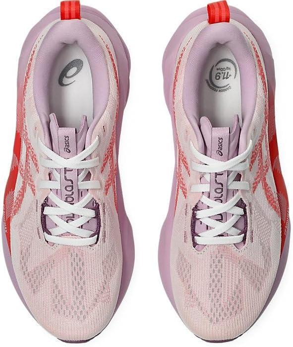 image:imageASICS Womens NOVABLAST 5 Running ShoesWhite Coral Reef