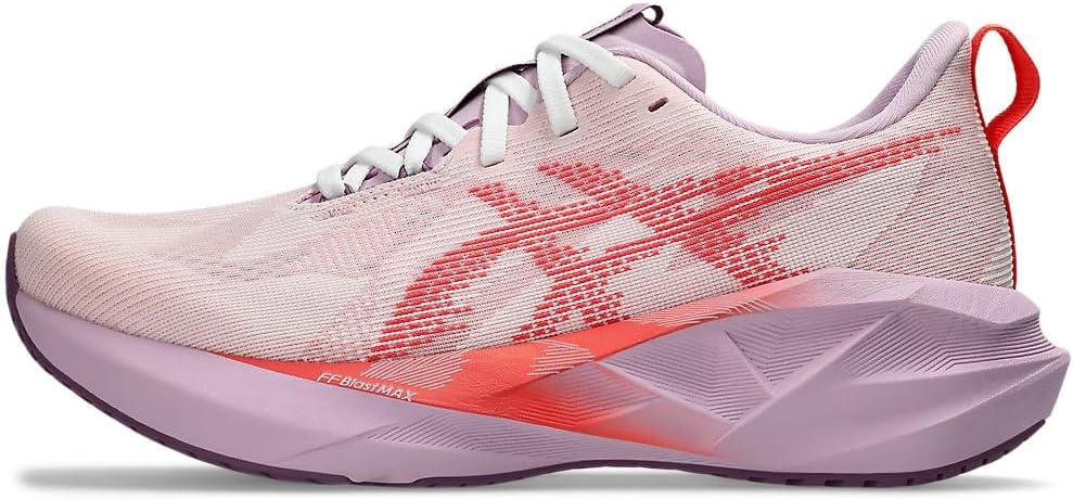 image:imageASICS Womens NOVABLAST 5 Running ShoesWhite Coral Reef