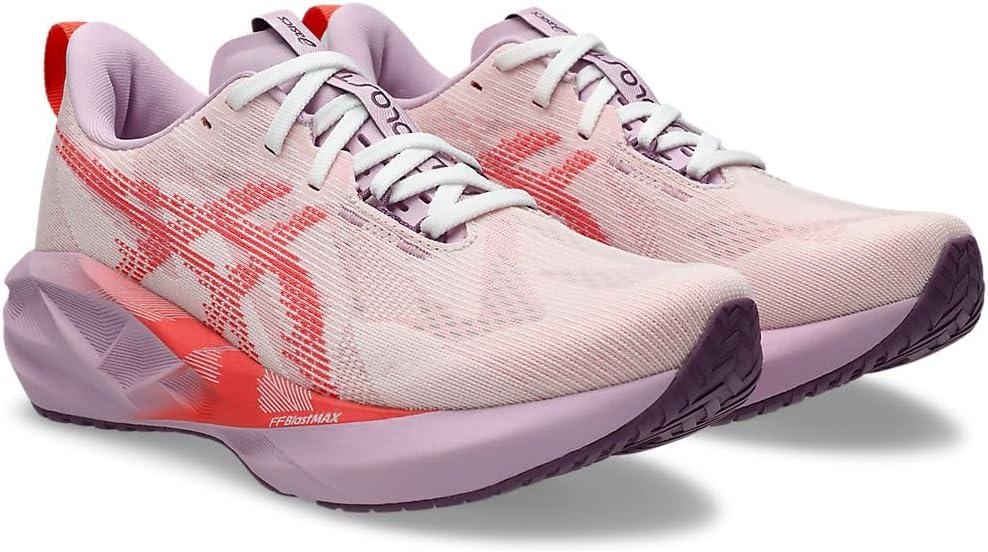 image:imageASICS Womens NOVABLAST 5 Running ShoesWhite Coral Reef