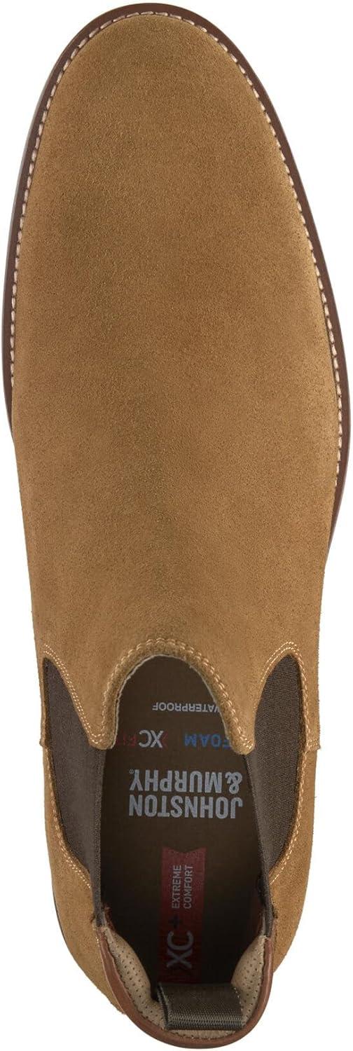 image:imageJohnston amp Murphy mens Xc4 Durham ChelseaSnuff Waterproof Waxed Suede