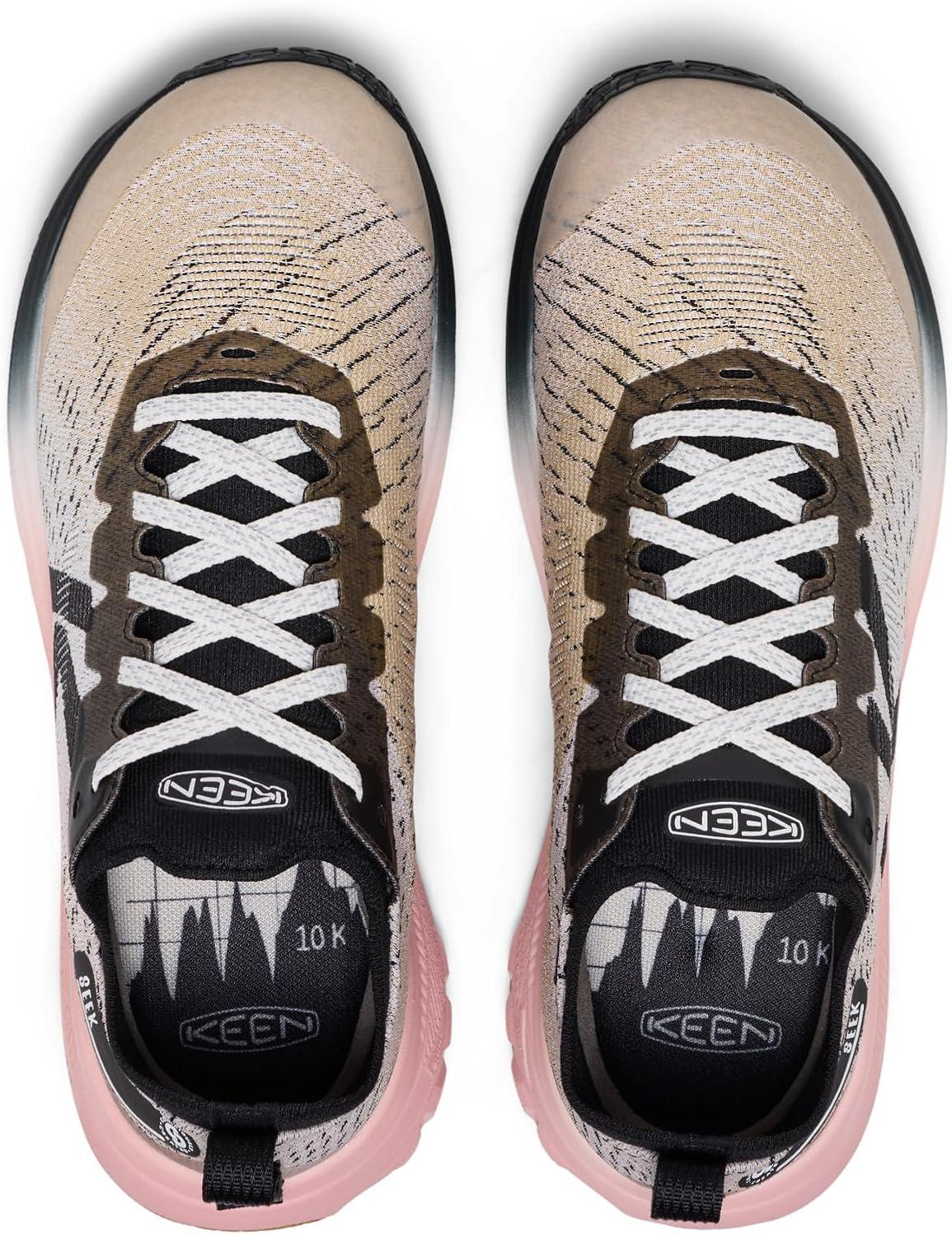 image:imageKEEN Womens Seek Breathable Durable Comfortable Trail RunningBlackSunset Sand