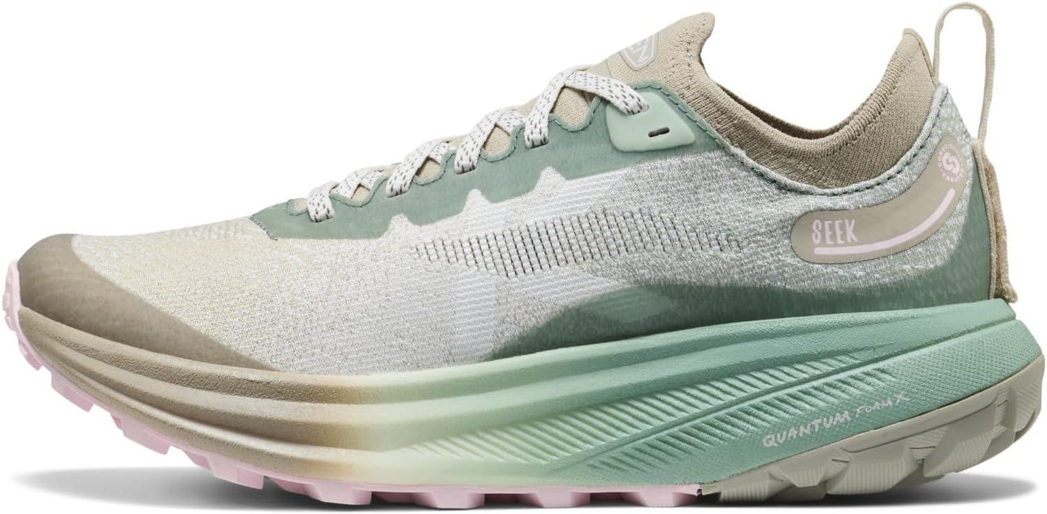 image:imageKEEN Womens Seek Breathable Durable Comfortable Trail RunningLily PadAbbey Stone